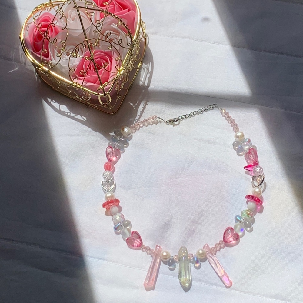 beaded necklace